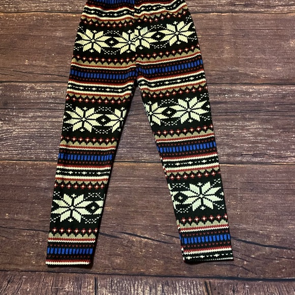 I.M Fashion Other - Let It Snow Flake Fleece Pants